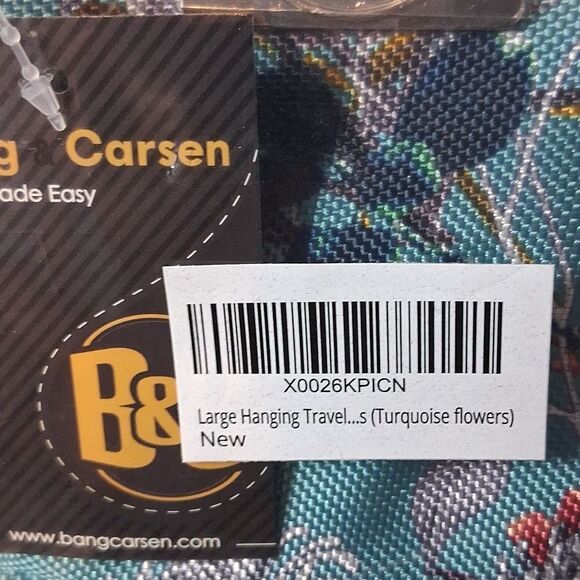 B&C Large Hanging Travel/Make Up Bag New In Package - Picture 5 of 6